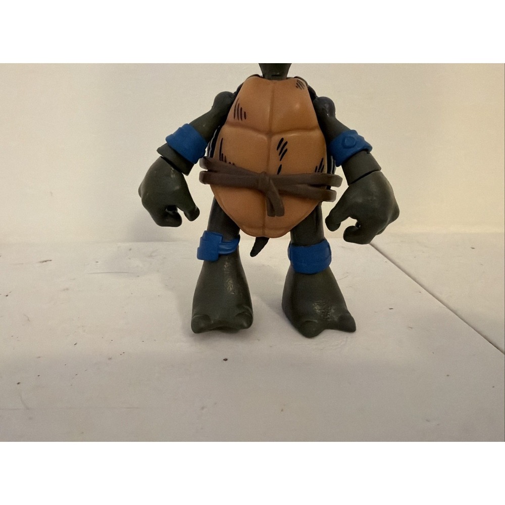 Vintage TMNT Original Sketch Leonardo Action Figure 5 inch Teenage Mutant Ninja - Picture 4 of 5